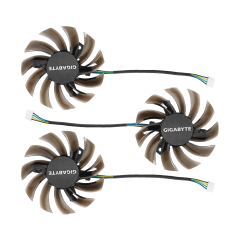 Вентилятор Gigabyte N6700C, 7700C (тройной) 4 pin