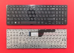 Клавиатура для ноутбука Samsung NP350E5C, NP355E5C, NP365E5C черная с рамкой