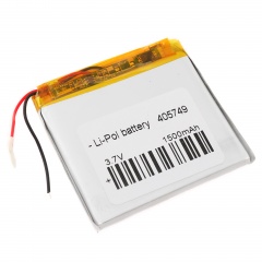 Аккумулятор 3.7v 1500mAh 60x55x4 мм (2 pin)