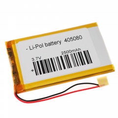 Аккумулятор 3.7v 2500mAh 80x55x3.5 мм (2 pin)