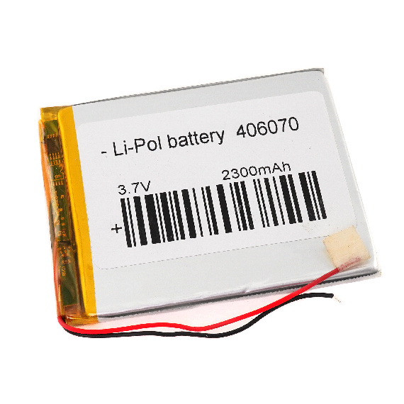 Аккумулятор 3.7v 2300mAh 70x60x4мм (2 pin)