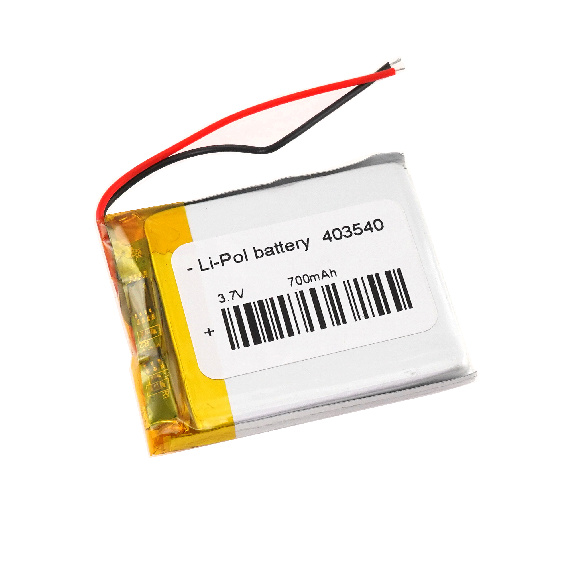 Аккумулятор 3.7v 700mAh 40x35x4мм (2 pin)