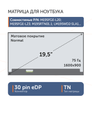 Матрица M195RTN01.0