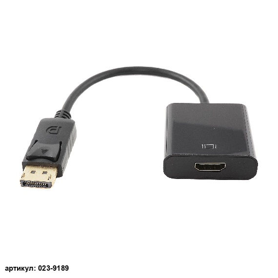  Переходник DisplayPort на HDMI (кабель)