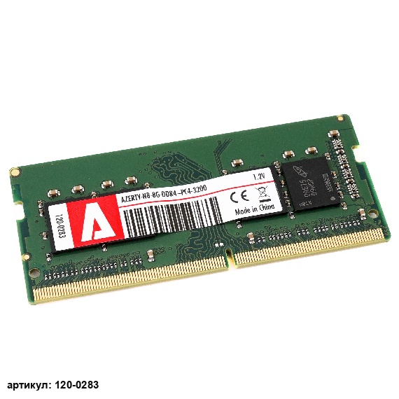 Оперативная память SODIMM 8Gb Azerty DDR4 3200